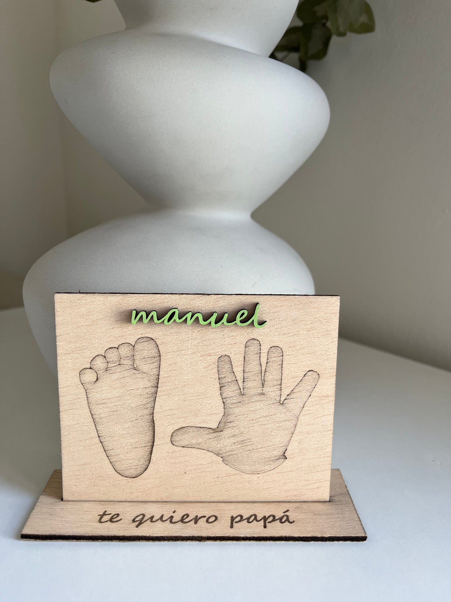 Foto con mensaje: Día del Padre/Madre