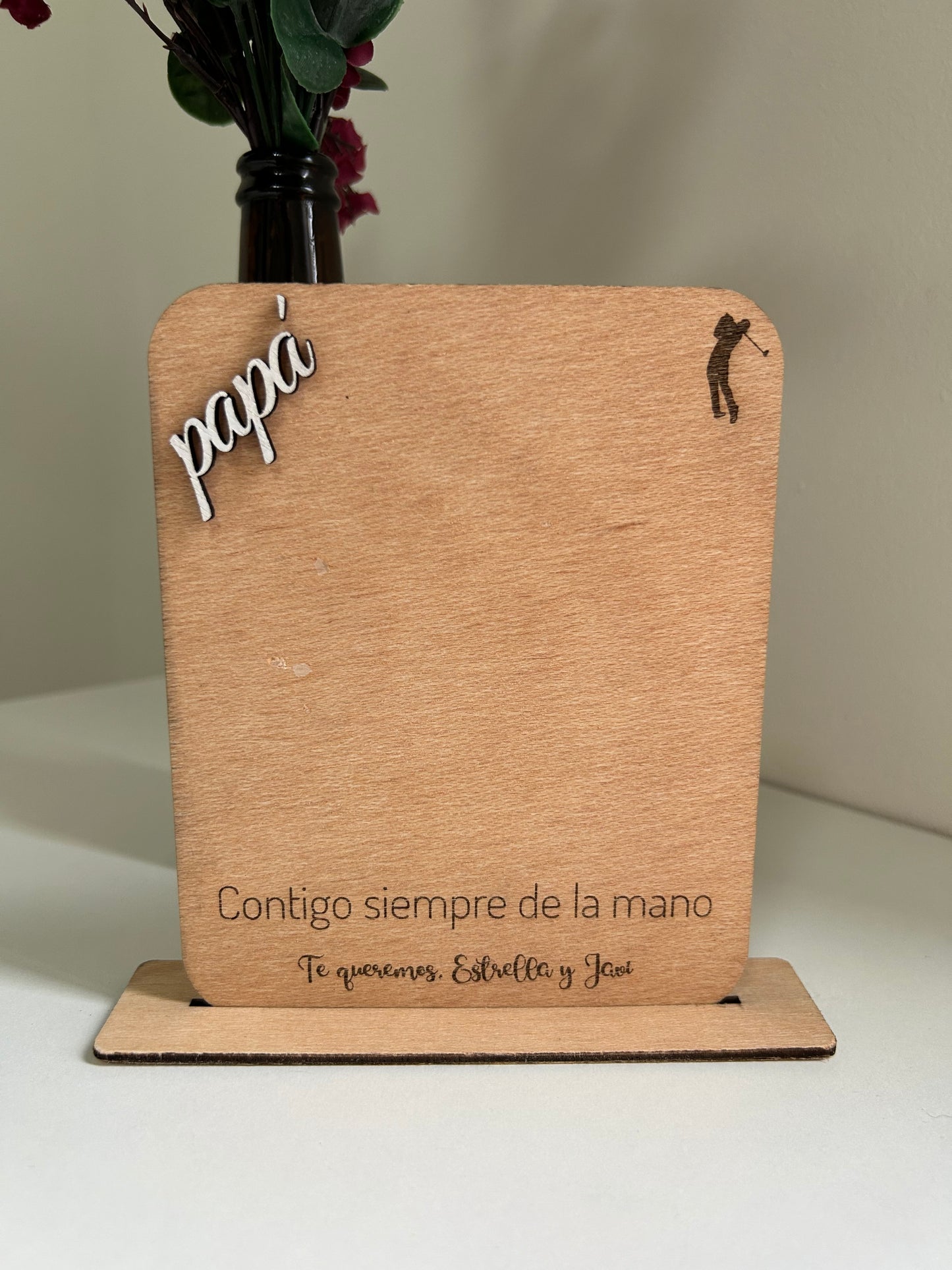 Porta fotos día del padre